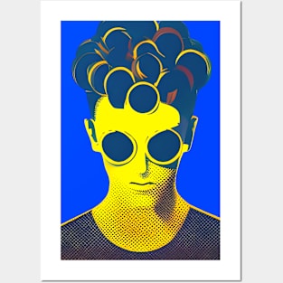 Trippy Retro Hipster Posters and Art